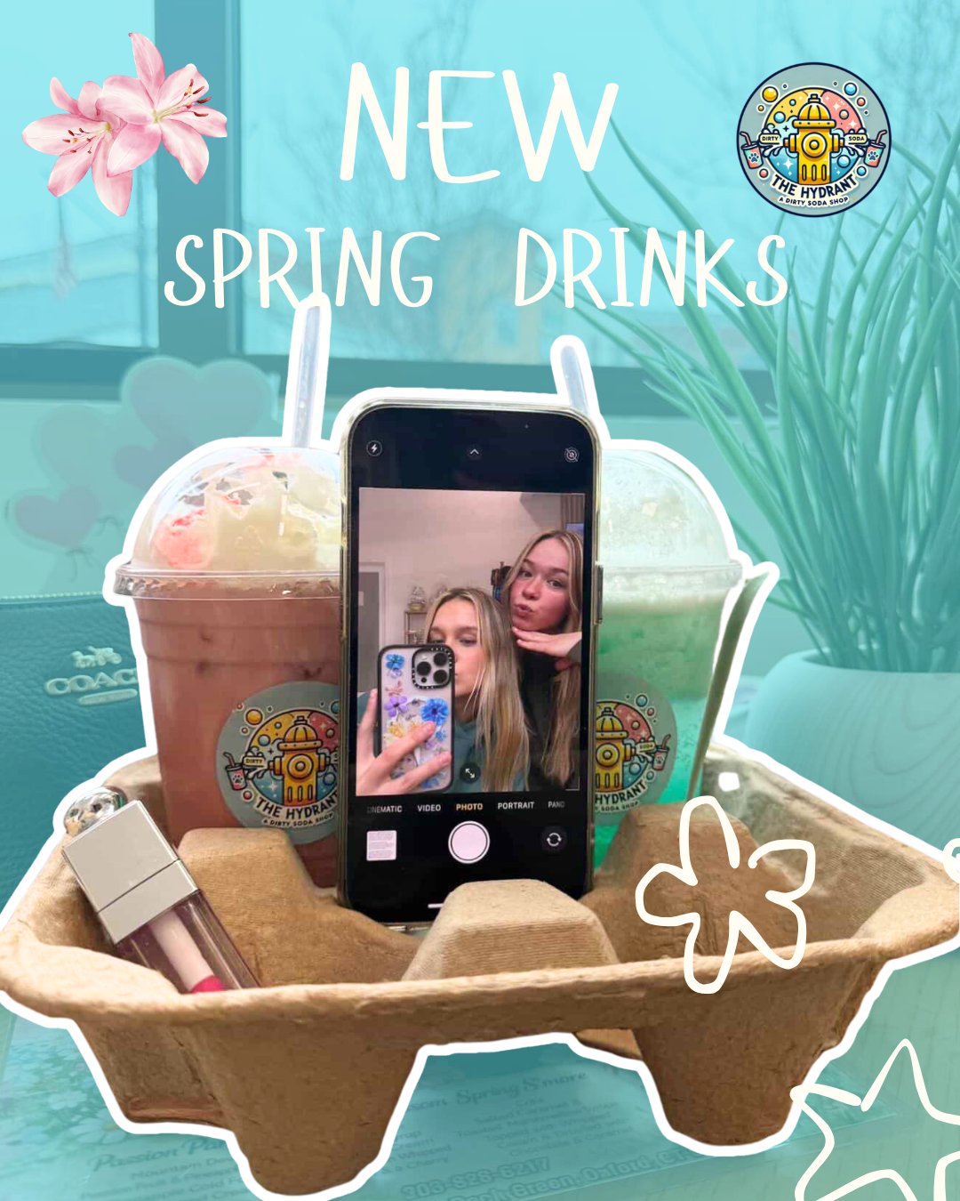 The Hydrant Dirty Soda Shop spring drinks creative